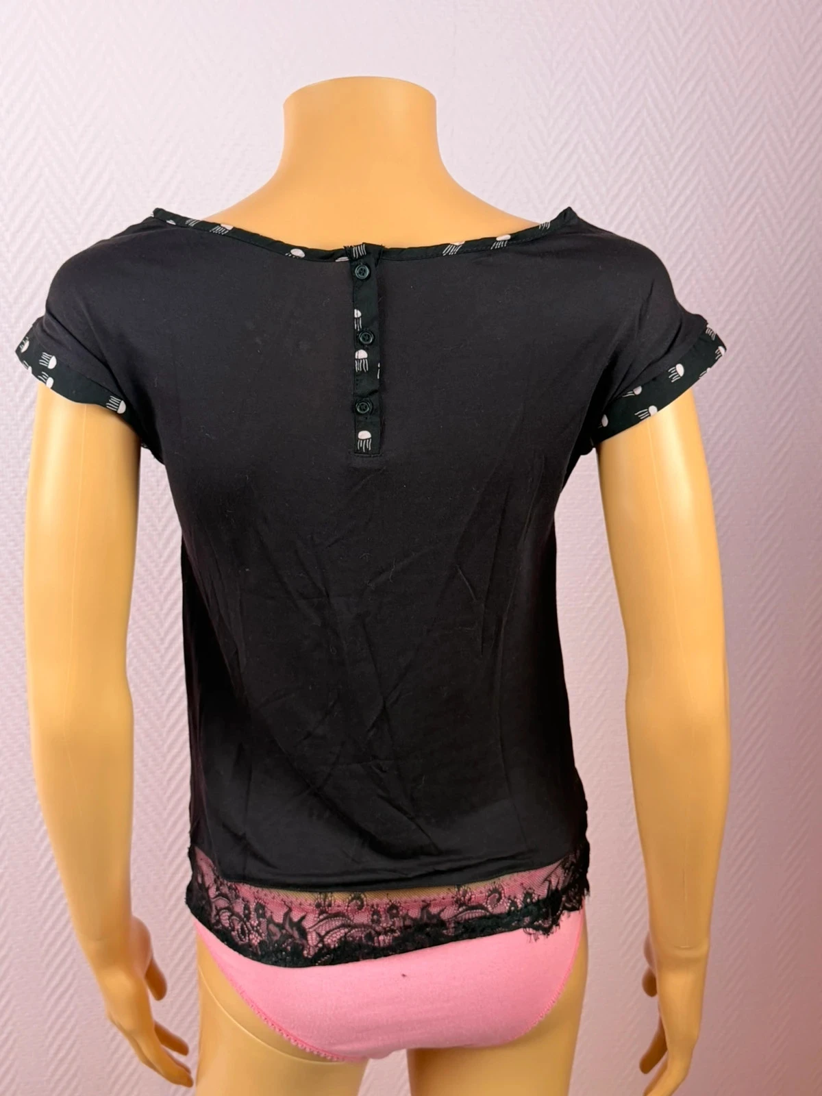 Naf Naf women's top size xs super condition – photo 7